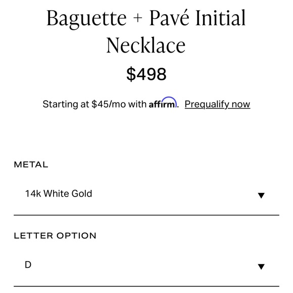 Ring Concierge Diamond “W” Initial Necklace - Picture 3 of 4